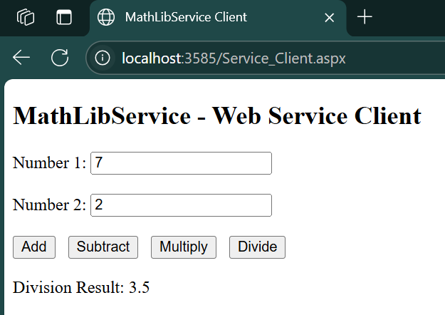Output Screenshot 2